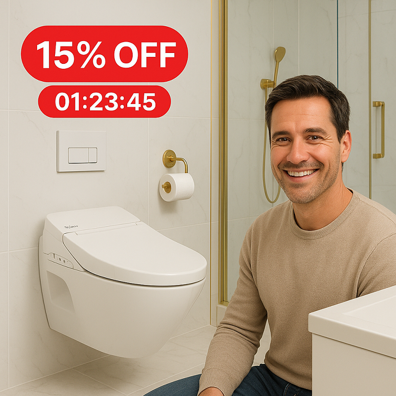2025 Wall Hung Bidet Toilet - Save 40% Factory Direct | Jabra Smart